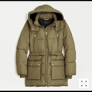 J. Crew Chateau puffer jacket with PrimaLoft® NWOT